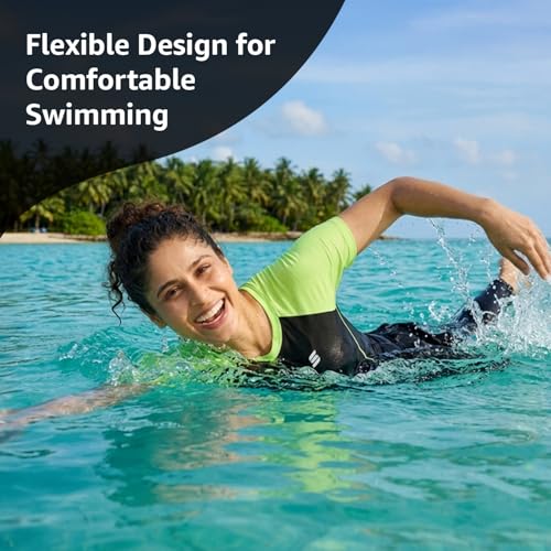 Image of Amazon Brand: Symactive - Swimming Suit for Women 2 Piece Swim Suit Set Full Body Swimming Costume for Woman Stretchable Fit Swimwear for Ladies
