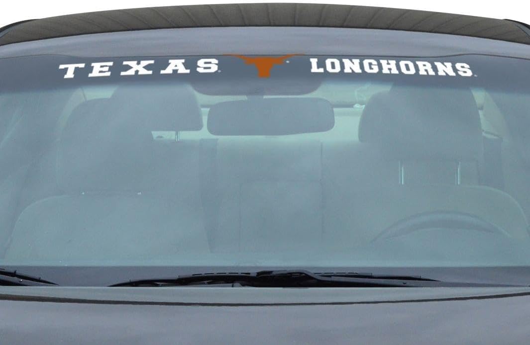 Fanmats NCAA Texas Longhorns Windshield Decal