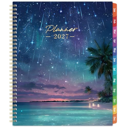 2027 Planner - 2027 Weekly and Monthly Planner 9 x 11 Jan.2027-Dec.2027