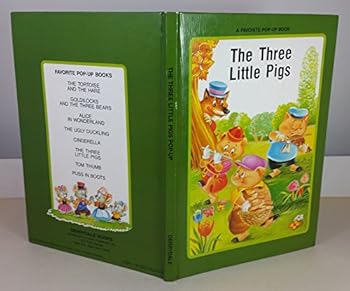 Hardcover Three Little Pigs Pop Up (Favorite Fairytale Pop-Up Books) Book