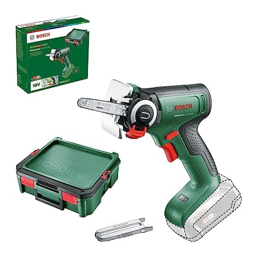Bosch Home and Garden Microsega a batteria NanoBlade UniversalCut 18V-65, senza Batteria (rapido taglio mano libera in Legno e Plastica; profondità di max. 65 mm; 18 Volt; SystemBox), Edizione Amazon