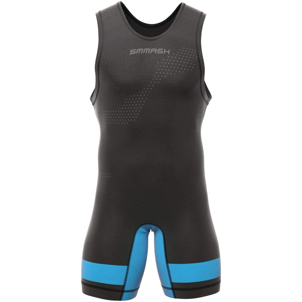 SMMASH Murk Profesionalmente Camiseta de Lucha Libre para Hombres, Wrestling Traje, Lucha Libre Ropa, Wrestling Outfit, Material Transpirable y Antibacteriano