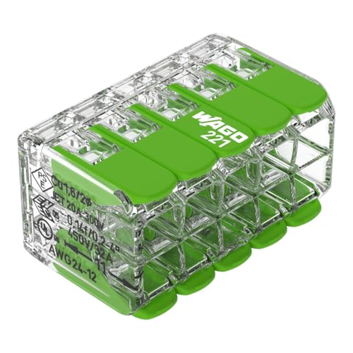WAGO 221-430 borne de raccordement 10 conducteurs pour tous types de fils