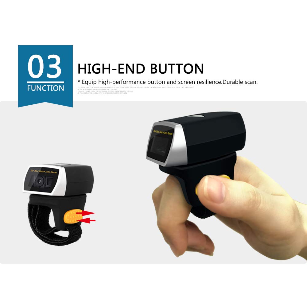 NetuScan - Scanner De Codes-Barres 2D Sans Fil, Lecteur De Codes