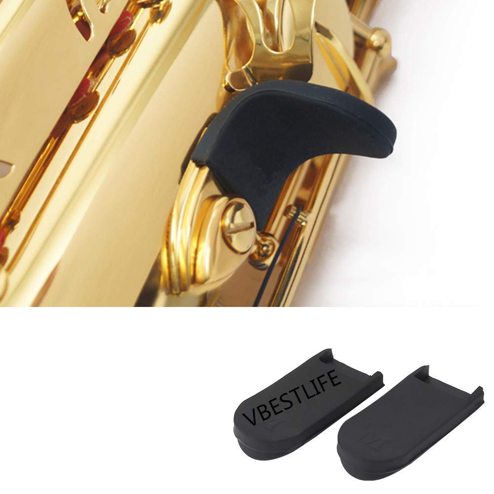 sax rest GP サックスレスト　ゴールドプレート Amazon.com: 2pcs Saxophone Thumb Rest, Rubber Sax Gel Cushion Pad