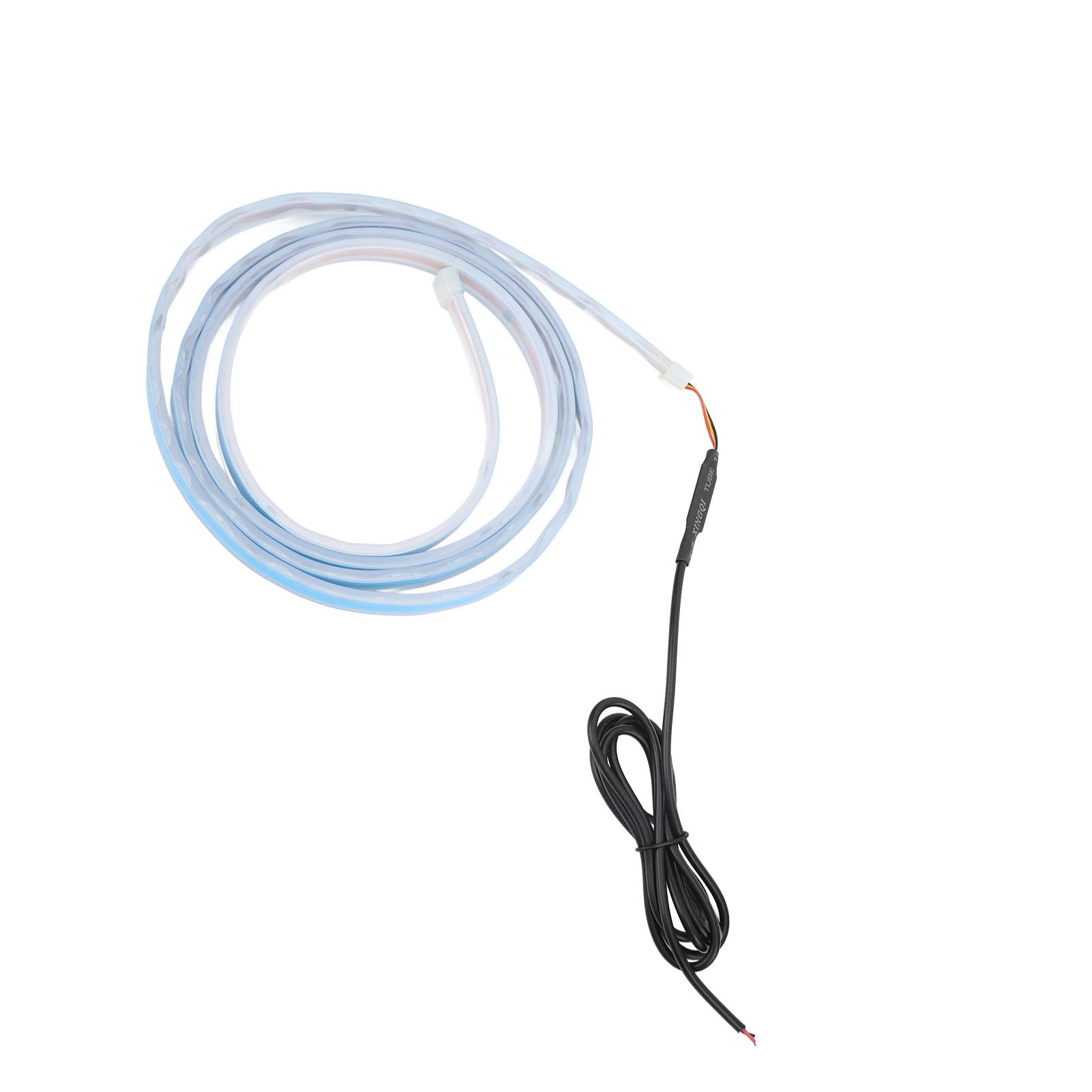 Voiture LED Lumières Extérieur, Fydun 70in Flexible Voiture LED Feux Diurnes Universel 12V IP68 Étanche DRL Lumière Bande pour Capot