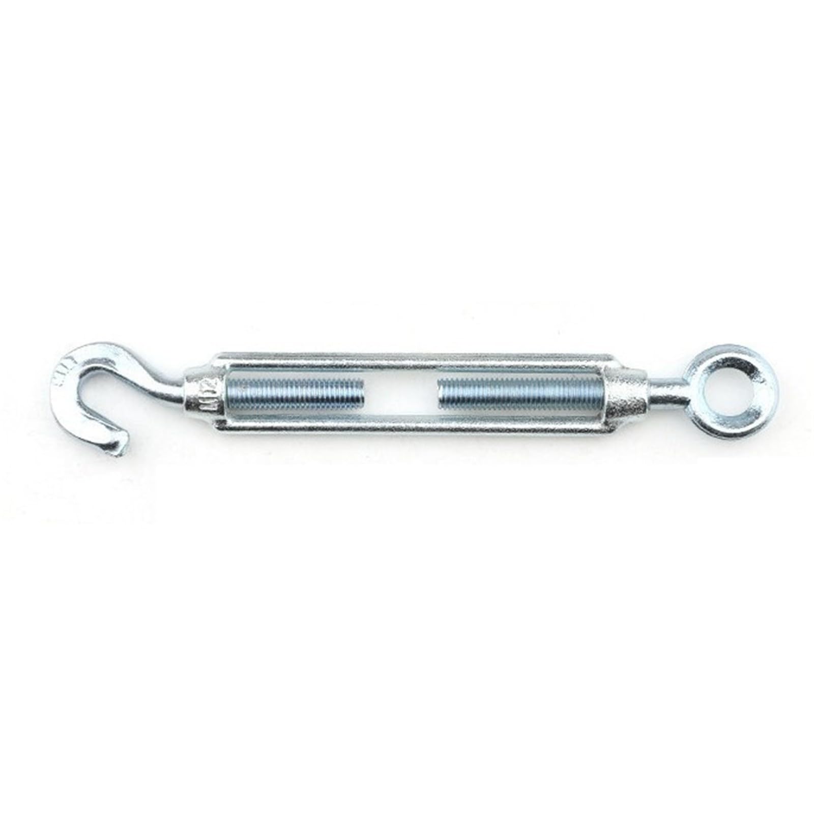 Tenditori zincati M5-M32, tenditore a gancio e occhiello