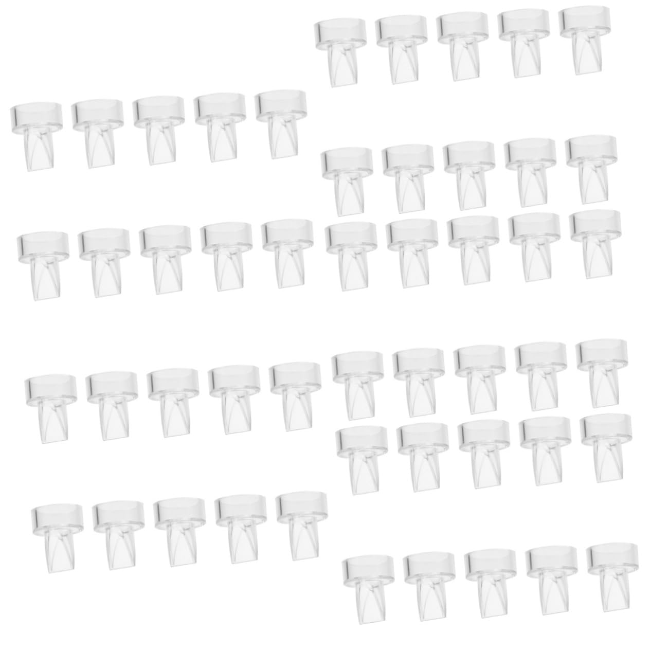 UPKOCH 50pezzi Valvole Antiduci Per Tiralatte Accessori Per Anti- Compatibili Pompa Per Allattamento e Comfort