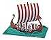 Produktbild POWERHAUS24 Wikingerschiff, Bastelvorlage, Papier Spiele-Set zum Basteln & Spielen