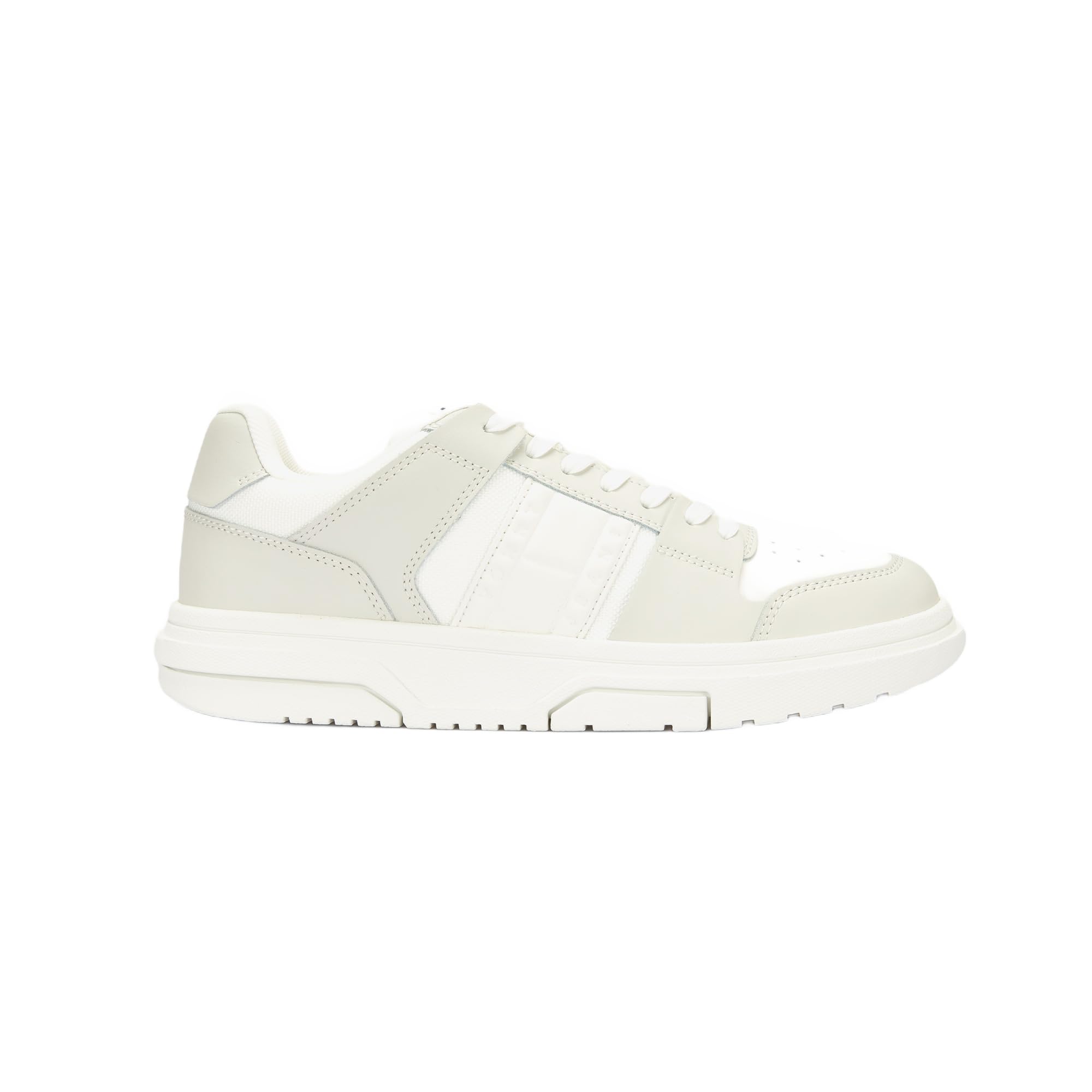 Tommy Hilfiger White Leather Women Sneaker - EU39/US9