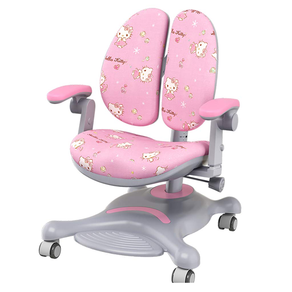 Buy Yjie Desk Chairs for Bedrooms Pink,Child Study Chair with Backrest