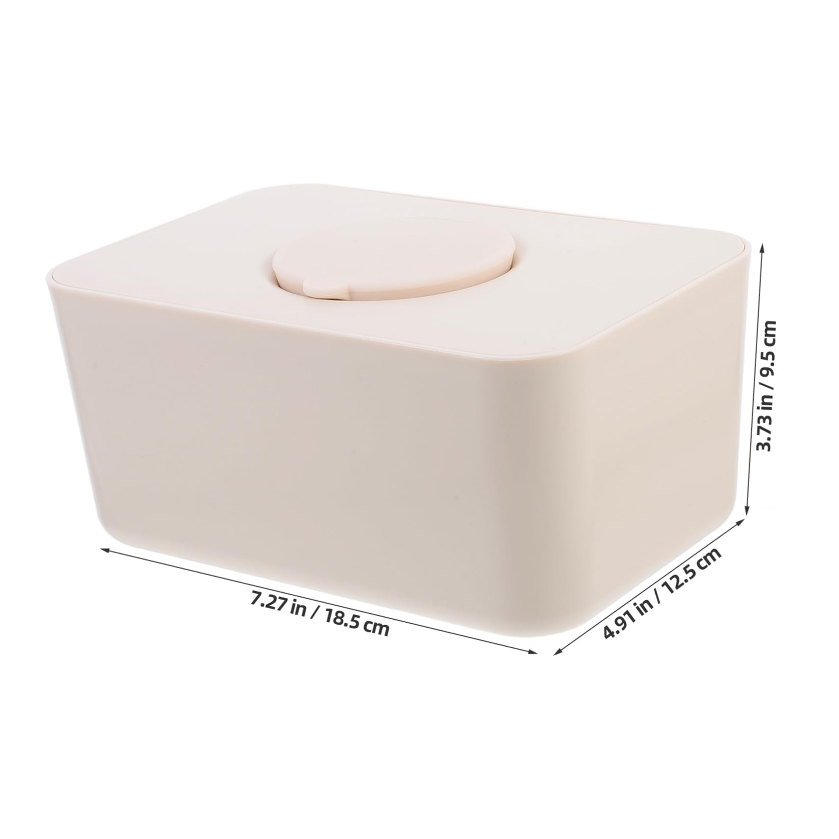 Sosoport Caja Dispensadora de Toallitas Húmedas de Silicona con Tapa Hermética Resistente y Versátil para Coche Oficina y Hogar Protección y Conservación de Pañuelos y Pañuelos de