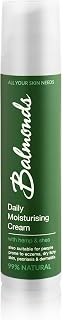 Balmonds Daily Moisturising Cream 100ml - Moisturiser for Sensitive Skin Eczema, Psoriasis and Dermatitis - Natural Emollient Cream for Face, Body and Hands