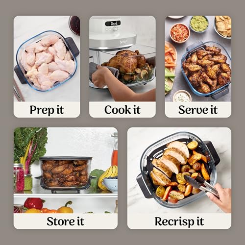 Ninja Crispi Pro 6-qt Glass Air Fryer—Dual-Container System — view 8