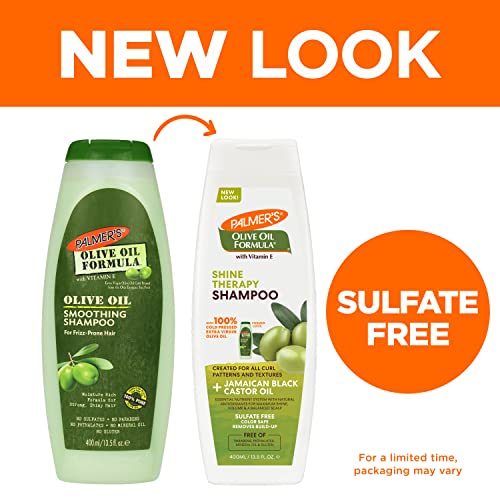 Image of Palmer's Olive Oil Formula Smoothing Shampoo extra virgin olive oil for shine hair, 400 ml