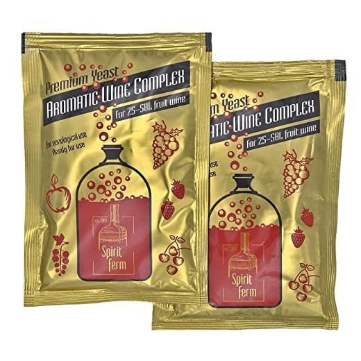 WEINHEFE CHAMPAGNE Arauner Kitzinger – Trocken Reinhefe für 50L | Naturhefe | Obstwein hefe | Hefenährsalz | Alkoholhefe | Methefe | Apfelweinhefe 4 2 x Weinhefe (inkl. + Hefenährsalz + Enzyme) 40g für bis zu 50 Liter 18% - Wein Hefe Weißwein und Rotwein