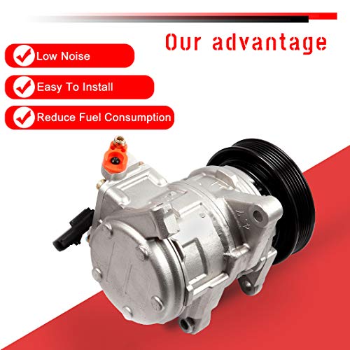 Image of CCIYU AC Compressor w /Clutch for Jeep Grand Cherokee 4.7L