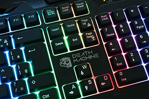 ELG Gamer Keyboard Death Machine, Keyboards B07P89N6MS Book Cover