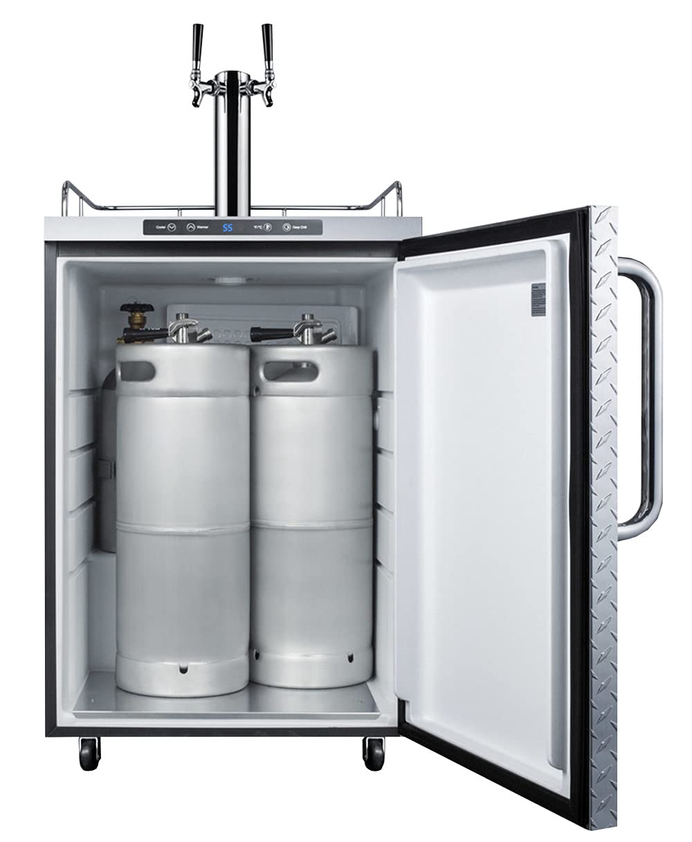 Summit Sbc635mosdpltwin Wine Dispenser, Stainless-Steel on Fridge.com - View 4