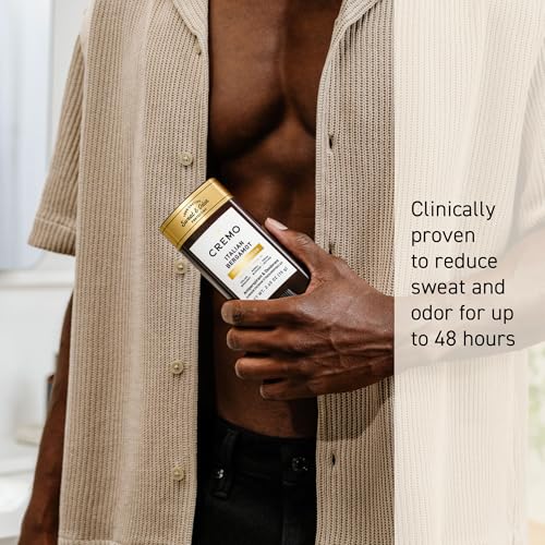 Image of Cremo Deodorant for Men, 48-hour Sweat and Odor Protection