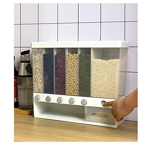 Graandispenser Snoepdispenser Grote Capaciteit Vochtbestendige Graanopslagdoos Voor Thuiskeuken Aanrechtbladen… - Afbeelding 3