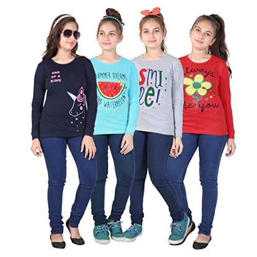 Image of MIST N FOGG Girl's T-Shirt Set of 4