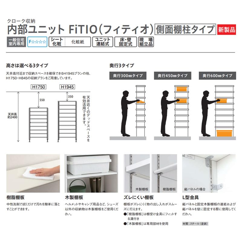 Amazon.co.jp: 大建工業 FAG5-212 内部ユニット FiTIO（フィティオ 