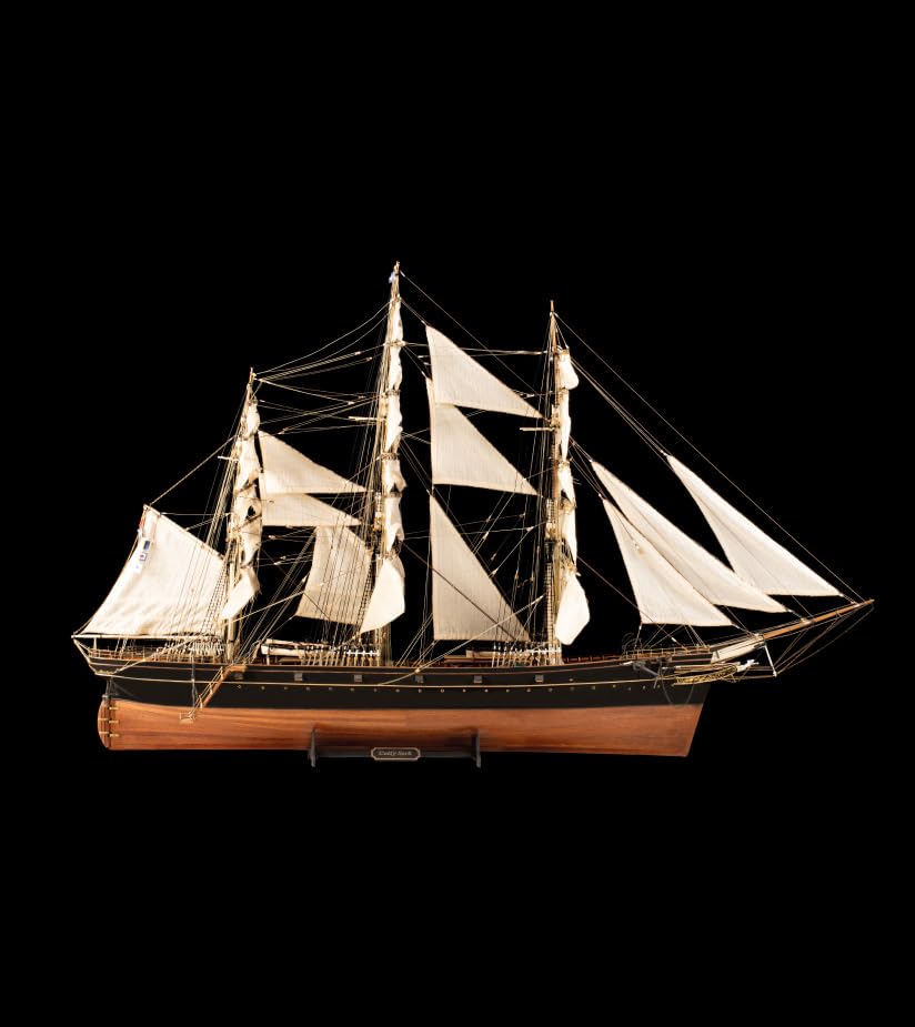 Artesanía Latina - Modellbausatz aus Holz - CUTTY SARK Tee-Clipper 1:84 - Modell 22800-N - Modellbausatz Expertenstufe