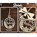 Personalized Christmas Ornaments with Names Custom Wooden Tree Ornaments, Unique Christmas Decor, Name Ornaments for Kids and Adults, Perfect Holiday Gift Tag