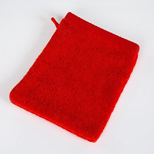 Mixibaby Gant de Toilette Rouge 21 cm x 15 cm Cover