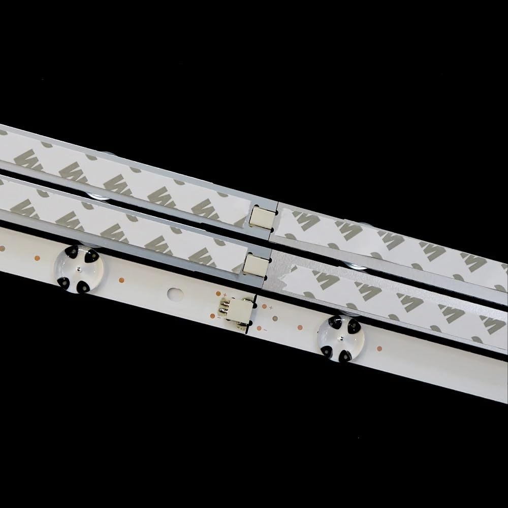Bande de rétroéclairage LED 9 Lampes for LG 43" V16 ART3 2563 6916L-2563A 43uH6500 lc430dgg LC430DUE fj m1 A1 M2 43UH676V 43UH650V(12pcs)