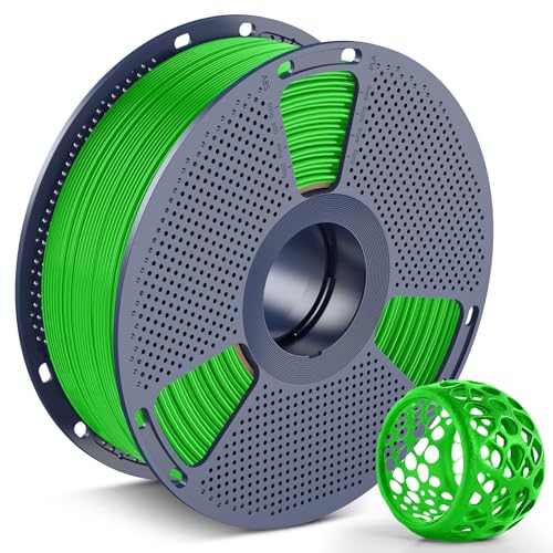 Image of SUNLU TPU 3D Printer Filament 1.75mm,Highly Elastic 90A TPU Filament,Flexible 3D Filament for Fast Printing,Dimensional Accuracy + /- 0.03mm,Suitable for Most FDM 3D Printers.1KG (Green).