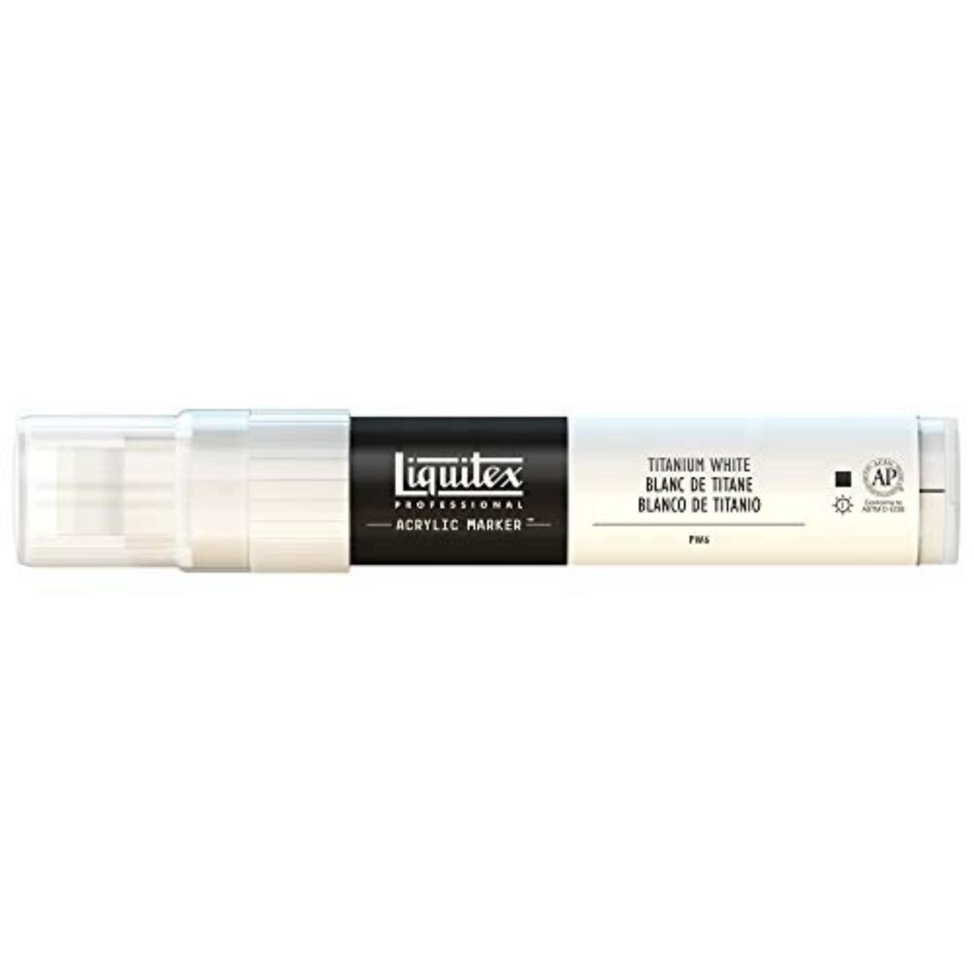 LQX Paint Marker Ancho Blanco DE Titanio