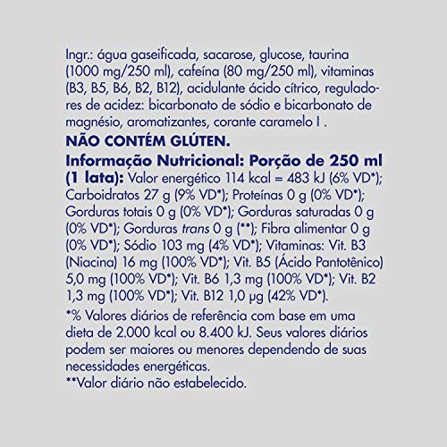 Red Bull, Pack van 4 blikjes, 4 x 250 ml - Afbeelding 8