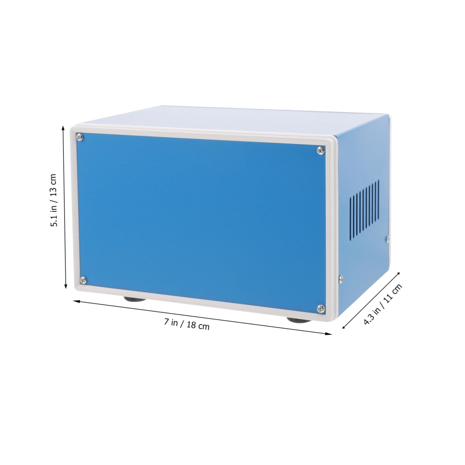 NUOBESTY Caja de Conexiones Eléctrica Pequeña de Plástico y Metal, Resistente al Polvo, Tamaño 110x180x130 Mm, Caja para Proyectos Eléctricos y Salida Exterior, Uso Industrial
