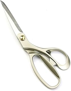 Professional Tailor Scissors 8.5 in for Cutting Fabric Multi-Purpose Heavy Duty Scissors Sewing Scissors for Leather Cutting Industrial Sharp Sewing Shears for Home Office Artists Dressmakers,silver