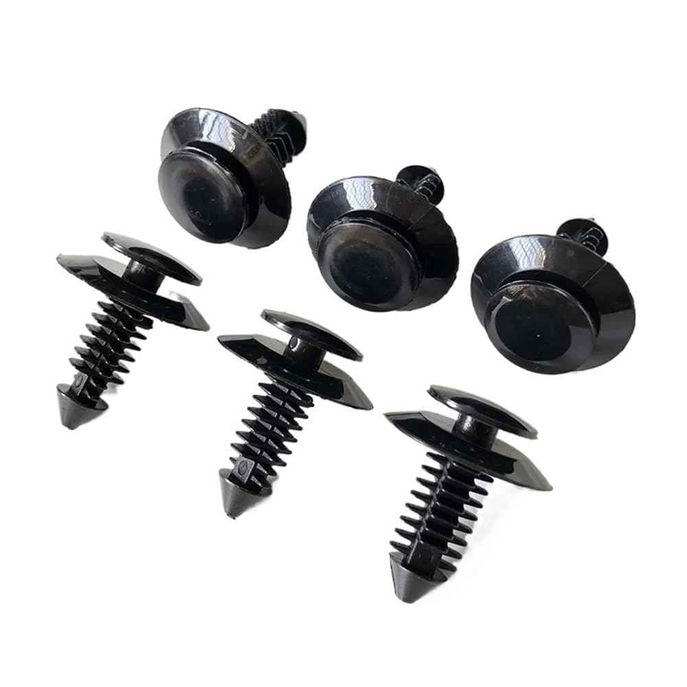 GLBMLMTHZP 20Pcs Interior Trim Panel Clips Door Card Fascia Fasteners Fit For Ford Focus Mondeo Explorer F-150 N801925 Plastic Rivets
