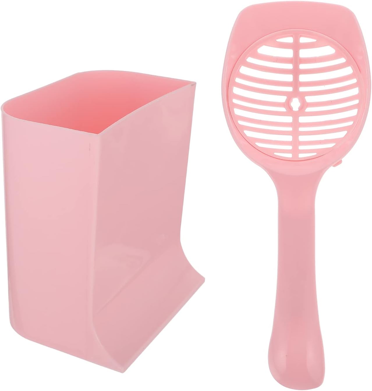 Snake Sifter Scoop Cat Litter Scooper with Caddy, 1 Set of