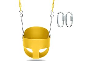 Safe and Durable Kids' Amusement! Ktaxon Toddler Bucket Swing
