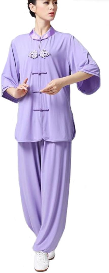 ZooBoo Women's Fashion Chinese Traditional Tai Chi Uniform Kung Fu Clothing