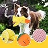 Mucpad Duck Dog Toys,2026 New Calming Toy for Dogs,Dog Toys for Aggressive Chewers,Indestructible Toy for Large Small Dogs,Durable Stuffed Dog Puppy Toys (Yellow, Small) #4