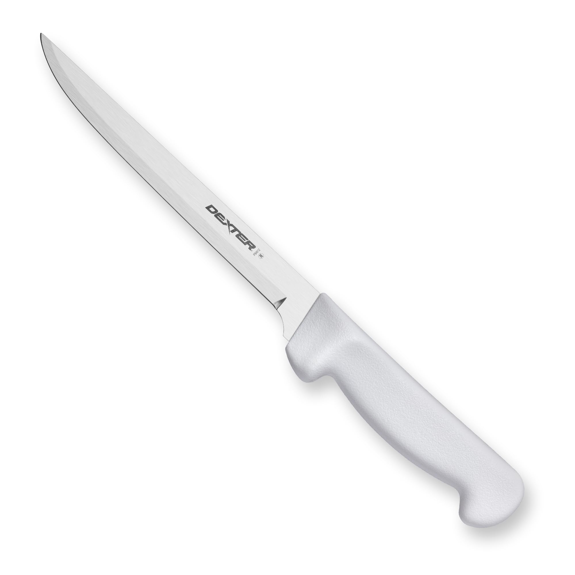 Dexter-Russell 7” Narrow Fillet Knife – P94812, High-Carbon Stainless Steel Blade, Slip-Resistant Polypropylene Handle, Ideal for Precise Fish and Meat Filleting