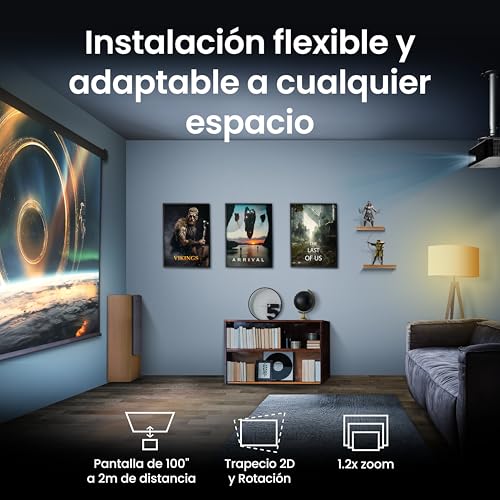 BenQ TK700ST 4K Gaming Beamer 3000 ANSI Lumen Digital Projektor 3.000 Ansilumen 9H.JP877.17E - vue 8