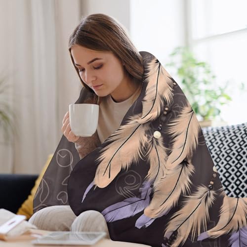 Couverture flanelle légère attrape-rêves toutes saisons canapé - 8