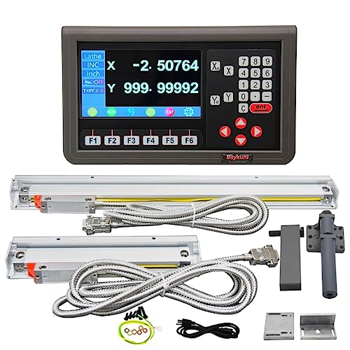 Medidor digital 2 ejes LCD 220mm, resolución 0.001mm miniatura 1