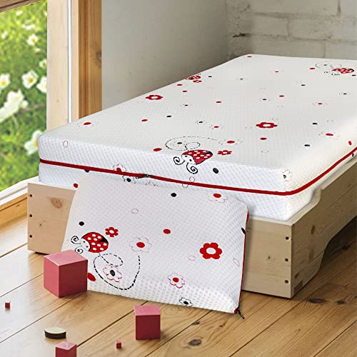 Cuscino per bambino Love - Guanciale per bambini traspirante e antisoffocamento – Sfoderabile e...