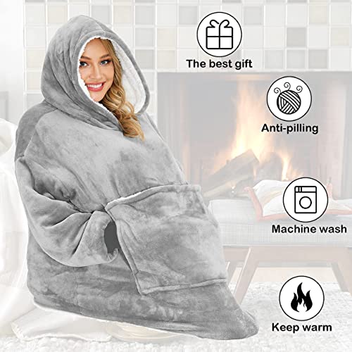 Joligiao Felpa con Cappuccio Pullover Oversize