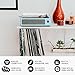 Vinyl Record Player with Speakers Vintage Turntable for Vinyl Records Belt-Driven Turntable Support 3-Speed, Wireless Playback Headphone AUX-in RCA Line LP Players for Sound Enjoyment New Sleek Blue