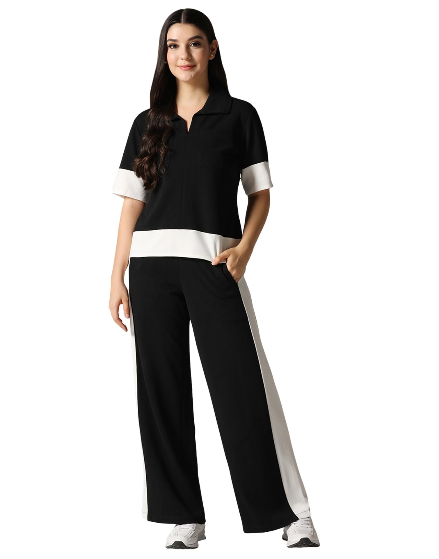 selvia Women's Tops and Trouser Co ord Set| Lycra Dress for Woman Stylish-picture-34
