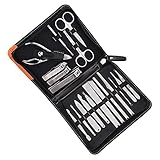 El juego de cortadores de uñas con una forma ergonómica y cómoda para la palanca, por lo que no necesita hundir las manos en los bordes, brinda una experiencia relajada y agradable.